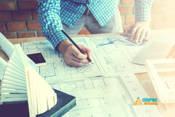 Estructuras técnicas y modelado en diseño civil.